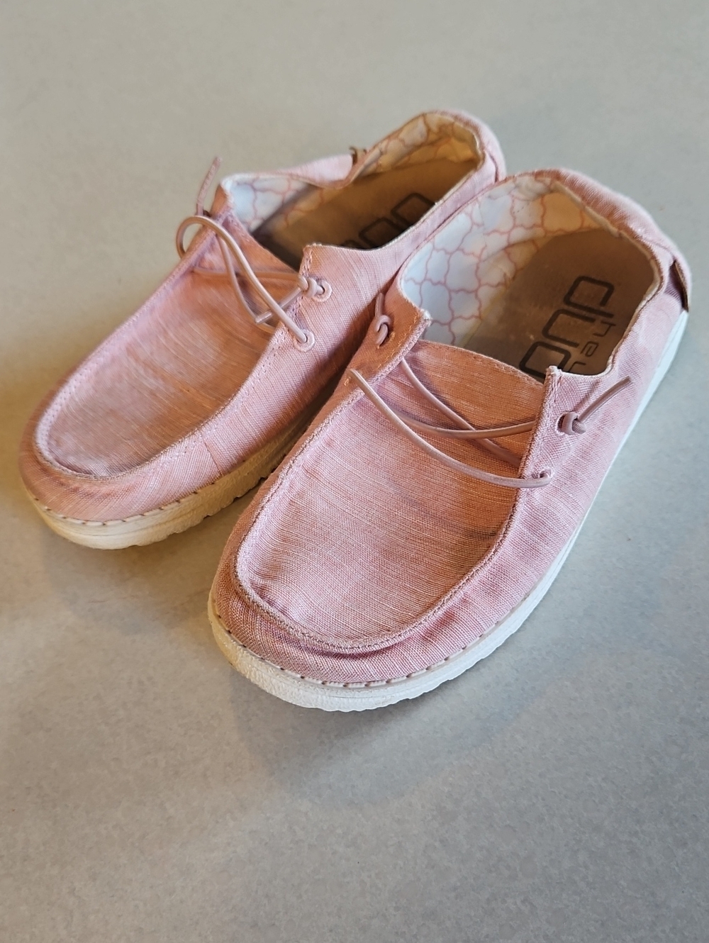 Hey Dude Wendy Youth Linen Cotton Candy